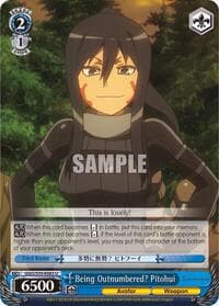 Being Outnumbered? Pitohui - SAO Alternative–Gun Gale Online - Weiss Schwarz card
