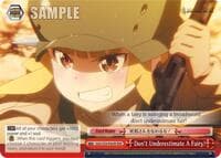 Don't Underestimate A Fairy! (RRR) - SAO Alternative–Gun Gale Online - Weiss Schwarz card