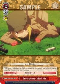 Emergency Med Kit - SAO Alternative–Gun Gale Online - Weiss Schwarz card