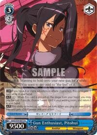 Gun Enthusiast, Pitohui - SAO Alternative–Gun Gale Online - Weiss Schwarz card