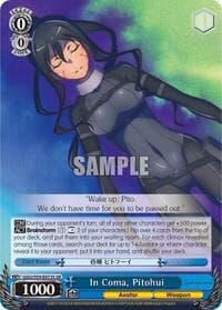 In Coma, Pitohui (SR) - SAO Alternative–Gun Gale Online - Weiss Schwarz card