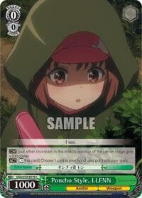 Poncho Style, LLENN - SAO Alternative–Gun Gale Online - Weiss Schwarz card