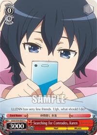 Searching for Comrades, Karen - SAO Alternative–Gun Gale Online - Weiss Schwarz card