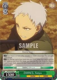"SHINC", Tanya - SAO Alternative–Gun Gale Online - Weiss Schwarz card