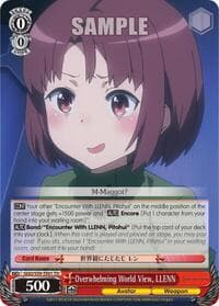 Overwhelming World View, LLENN - SAO Alternative–Gun Gale Online - Weiss Schwarz card