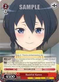 Bashful Karen - SAO Alternative–Gun Gale Online - Weiss Schwarz card