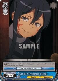 Get Rid Of Nuisances, Pitohui - SAO Alternative–Gun Gale Online - Weiss Schwarz card