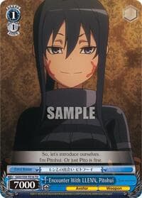 Encounter With LLENN, Pitohui - SAO Alternative–Gun Gale Online - Weiss Schwarz card