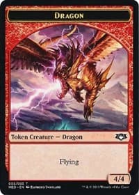 Dragon Token - Mythic Edition: War of the Spark - Magic: The Gathering card