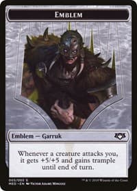 Emblem - Garruk, Apex Predator - Mythic Edition: War of the Spark - Magic: The Gathering card