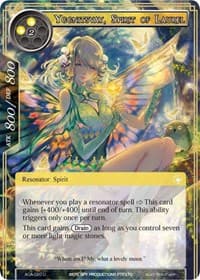 Yggnitsvay, Spirit of Laurel - Awakening of the Ancients - Force of Will card