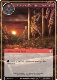 Asakna Training Grounds - Awakening of the Ancients - Force of Will card