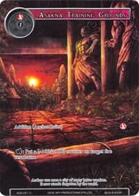 Asakna Training Grounds (Full Art) - Awakening of the Ancients - Force of Will card