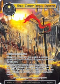 Holy Knight Burial Grounds (Full Art) - Awakening of the Ancients - Force of Will card