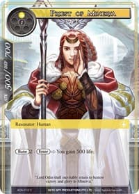 Priest of Minerva - Awakening of the Ancients - Force of Will card