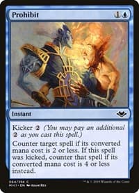 Prohibit - Modern Horizons - Magic: The Gathering card