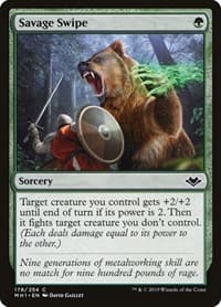 Savage Swipe - Modern Horizons - Magic: The Gathering card