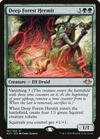 Deep Forest Hermit - Modern Horizons - Magic: The Gathering card