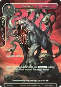 Shadow of Chaos (Full Art) - Awakening of the Ancients - Force of Will card