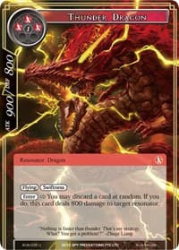 Thunder Dragon - Awakening of the Ancients - Force of Will card