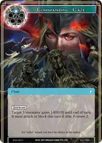Commanding Gaze - Awakening of the Ancients - Force of Will card
