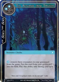 The Returnee from Twilight - Awakening of the Ancients - Force of Will card
