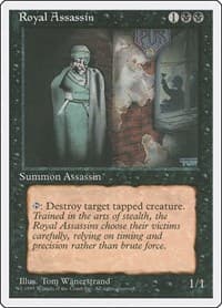 Royal Assassin - Fourth Edition - Magic: The Gathering card