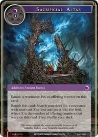 Sacrificial Altar - Awakening of the Ancients - Force of Will card