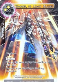 Shower of Light Blades (Full Art) - Awakening of the Ancients - Force of Will card