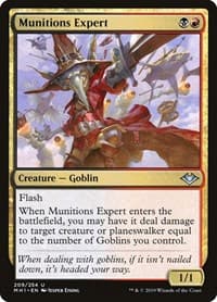 Munitions Expert - Modern Horizons - Magic: The Gathering card