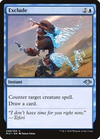Exclude - Modern Horizons - Magic: The Gathering card