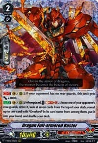 Dragon Full-armored Buster - V-EB06: Light of Salvation, Logic of Destruction - Cardfight Vanguard card