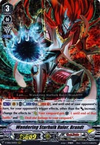 Wandering Starhulk Ruler, Brandt - V-EB06: Light of Salvation, Logic of Destruction - Cardfight Vanguard card