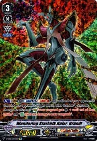 Wandering Starhulk Ruler, Brandt (OR) - V-EB06: Light of Salvation, Logic of Destruction - Cardfight Vanguard card