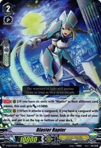 Blaster Rapier - V-EB06: Light of Salvation, Logic of Destruction - Cardfight Vanguard card