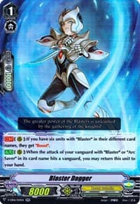 Blaster Dagger - V-EB06: Light of Salvation, Logic of Destruction - Cardfight Vanguard card