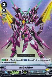 Incise Raizer - V-EB06: Light of Salvation, Logic of Destruction - Cardfight Vanguard card