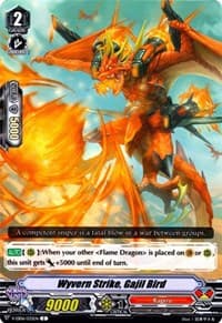 Wyvern Strike, Gajil Bird - V-EB06: Light of Salvation, Logic of Destruction - Cardfight Vanguard card