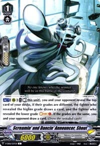 Screamin' and Dancin' Announcer, Shout - V-EB06: Light of Salvation, Logic of Destruction - Cardfight Vanguard card