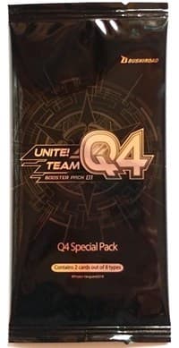 Unite! Q4 Promo Pack - V-BT01: Unite! Team Q4 - Cardfight Vanguard card