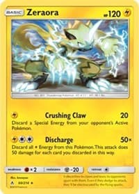 Zeraora - 60/214 (SM Unbroken Bonds) (Cracked Ice Holo) - Deck Exclusives - Pokemon card