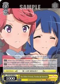 No Other Friend, Futaba & Kaoruko - Revue Starlight - Weiss Schwarz card