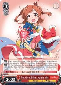 My Own Shine, Karen Aijo - Revue Starlight - Weiss Schwarz card