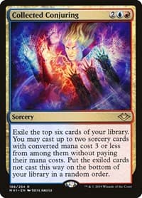 Collected Conjuring - Modern Horizons - Magic: The Gathering card