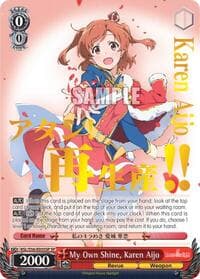 My Own Shine, Karen Aijo (SP) - Revue Starlight - Weiss Schwarz card