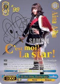 My Own Shine, Claudine Saijo (STR) - Revue Starlight - Weiss Schwarz card