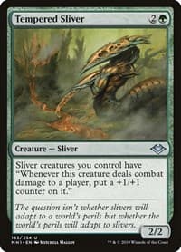 Tempered Sliver - Modern Horizons - Magic: The Gathering card