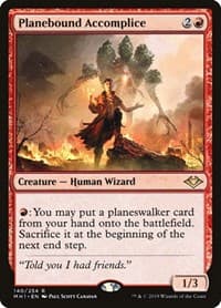 Planebound Accomplice - Modern Horizons - Magic: The Gathering card
