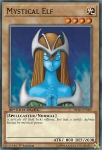 Mystical Elf - Speed Duel: Attack from the Deep - YuGiOh card