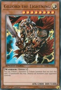 Gilford the Lightning - Speed Duel: Attack from the Deep - YuGiOh card